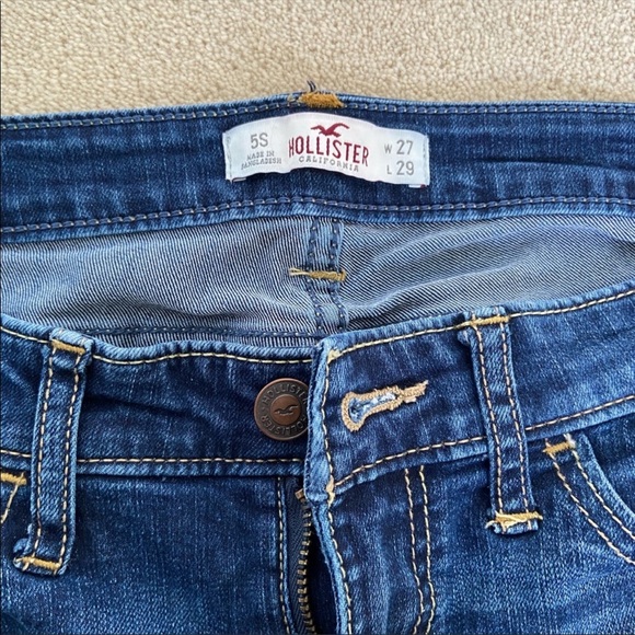 Hollister Blue Skinny Jeans - Picture 3 of 4